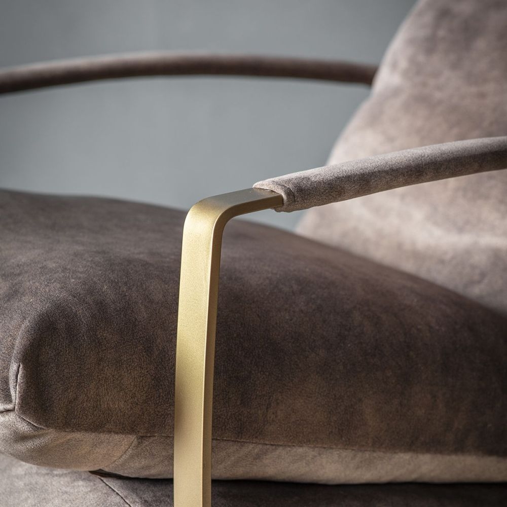 Product photograph of Fabien Lounger - Comes In Mineral And Ochre Options from Choice Furniture Superstore.